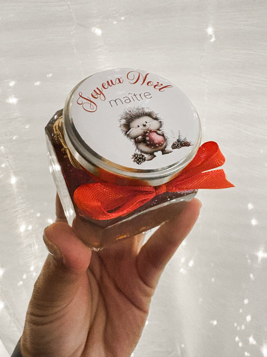 Pot de miel - Cadeau personnalisé de fin d'année