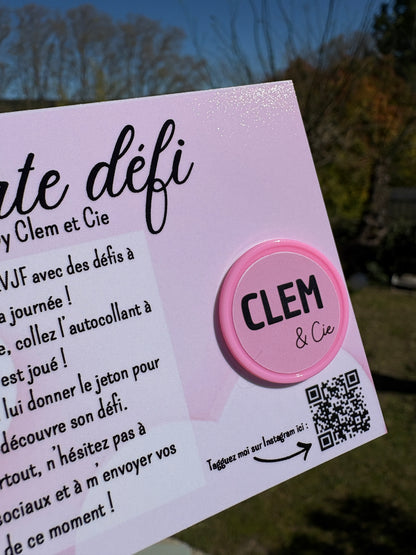 Cartes Défis EVJF à Gratter – Jeu Surprise pour Future Mariée