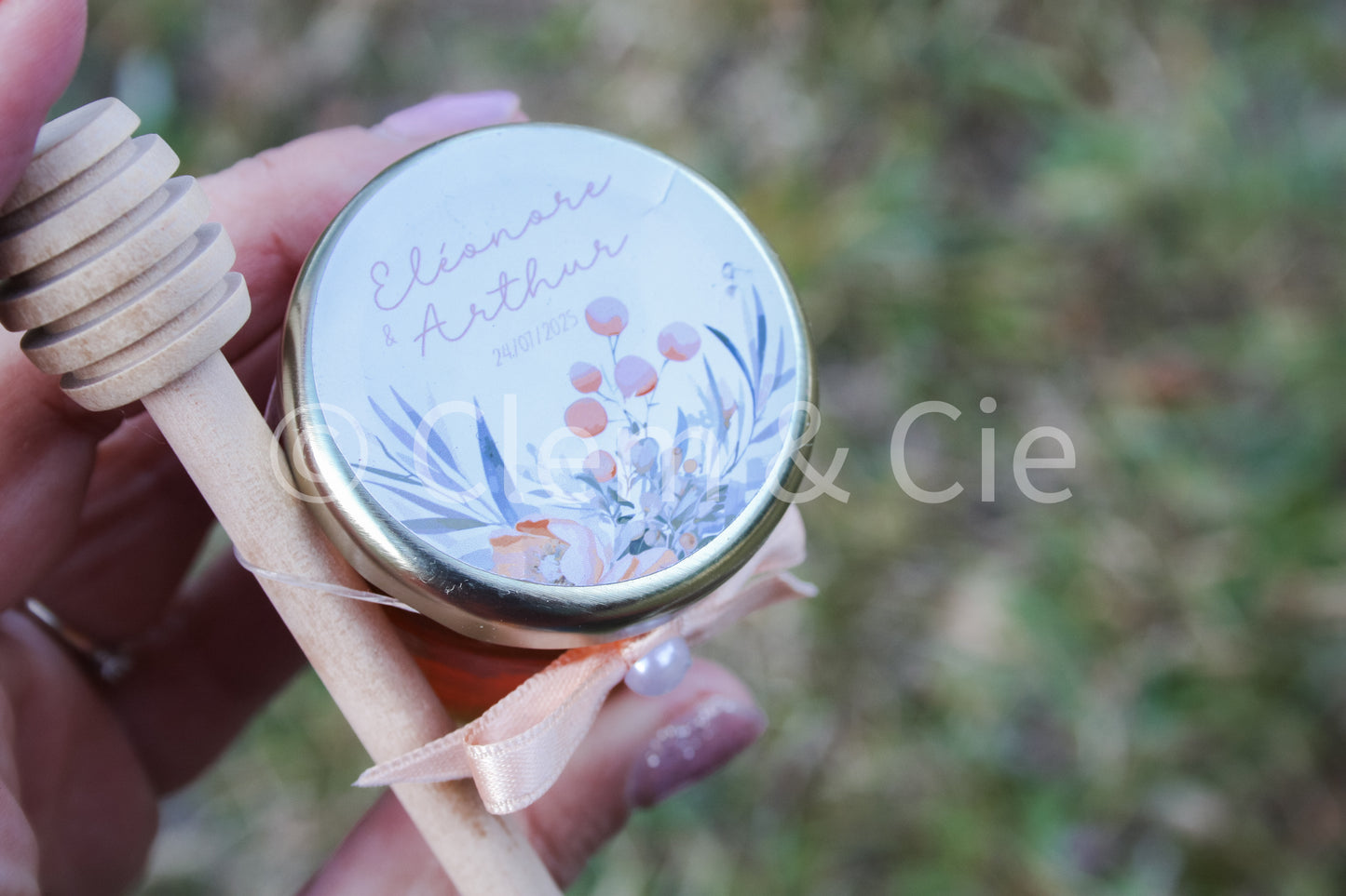 Petits pots de miel - Cadeau invité