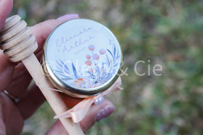 Petits pots de miel - Cadeau invité