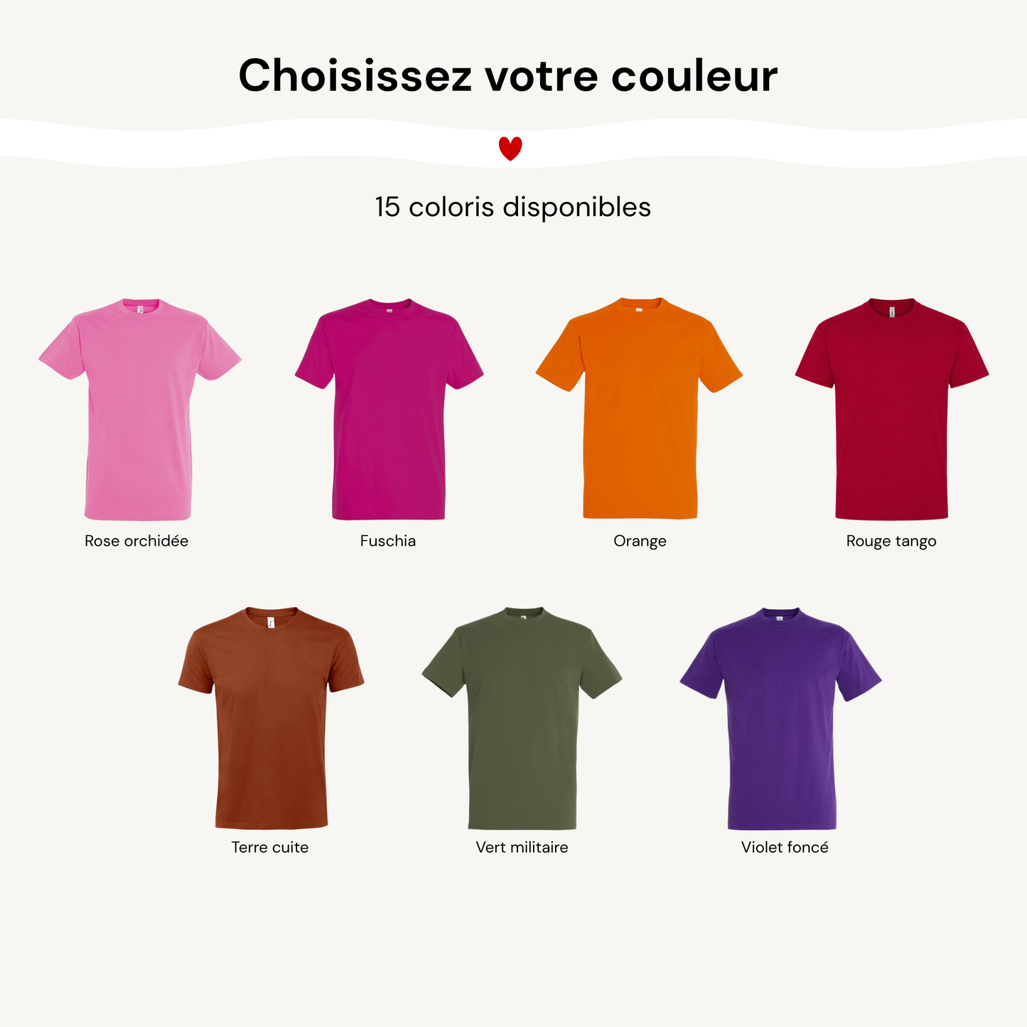 T-shirt lendemain de mariage - Madame / Monsieur (AUTRES COULEURS)